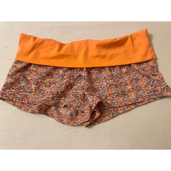 Reef Size Medium Womens Swim Shorts Mesh Fold-over Waist Swim Water Summer‎ - Picture 2 of 7